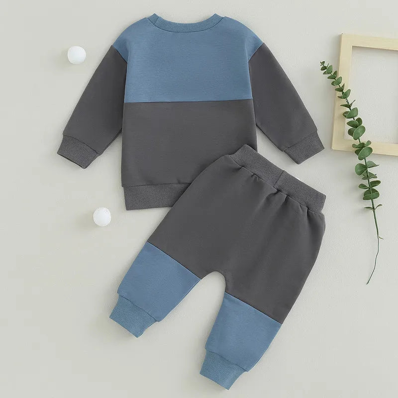 Ensemble bébé garçon - Sweat à manches longues et pantalon