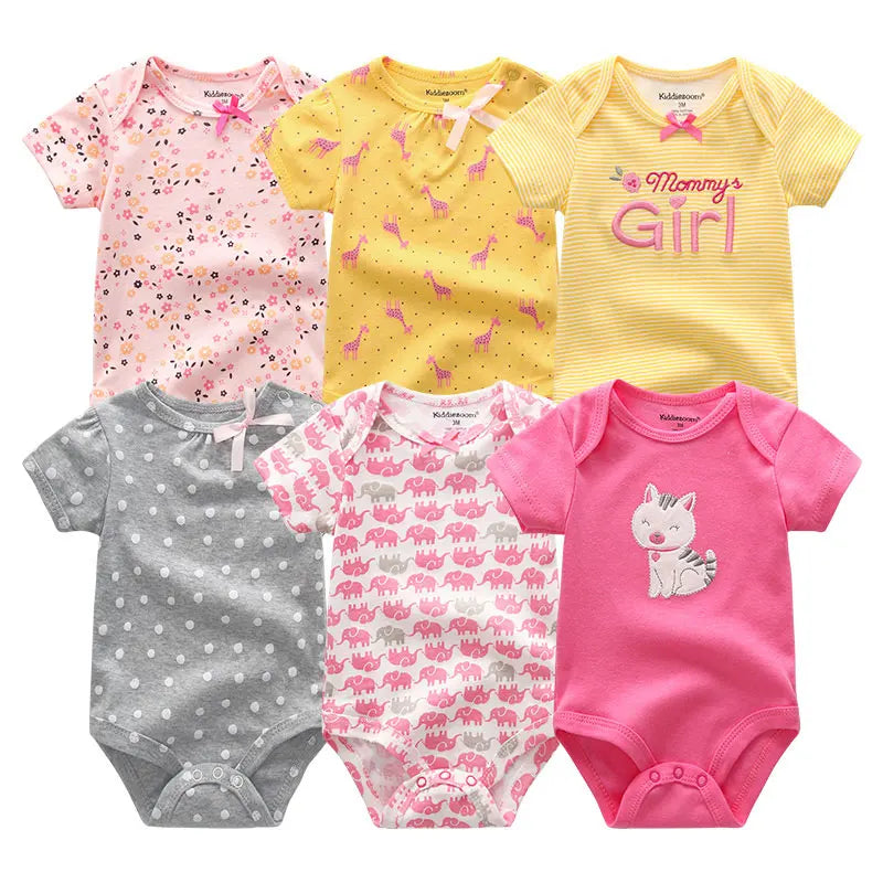 Combinaison bébé fille 6 pièces - Ensembles de printemps/été