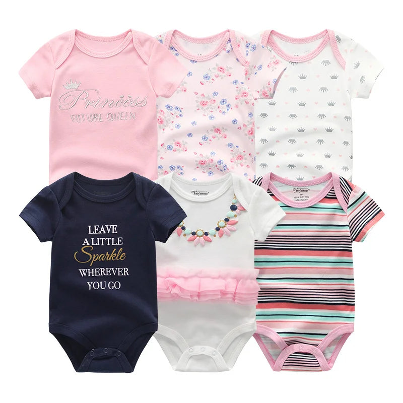 Combinaison bébé fille 6 pièces - Ensembles de printemps/été