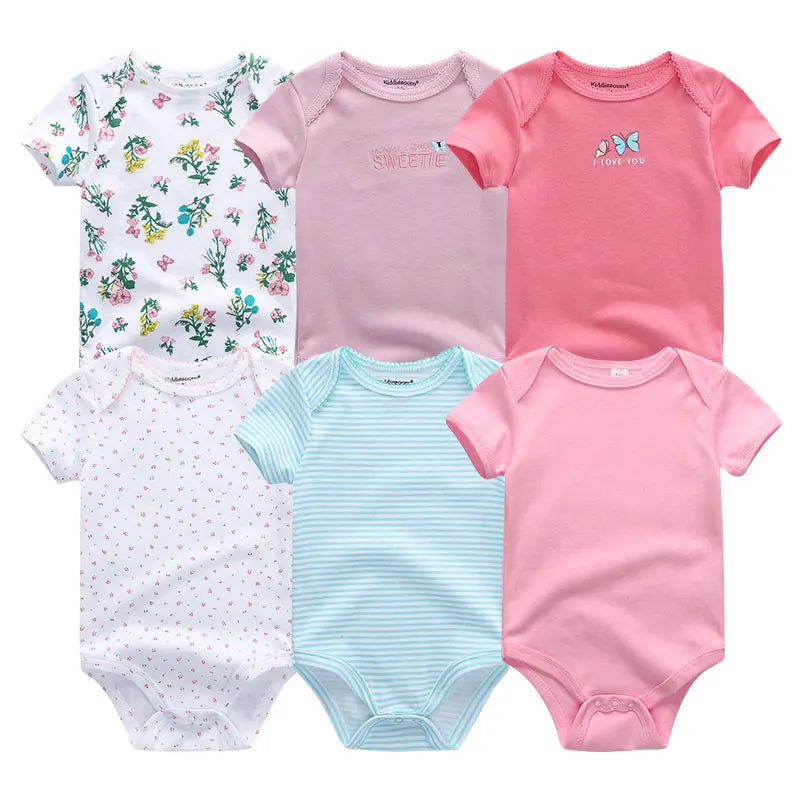 Combinaison bébé fille 6 pièces - Ensembles de printemps/été