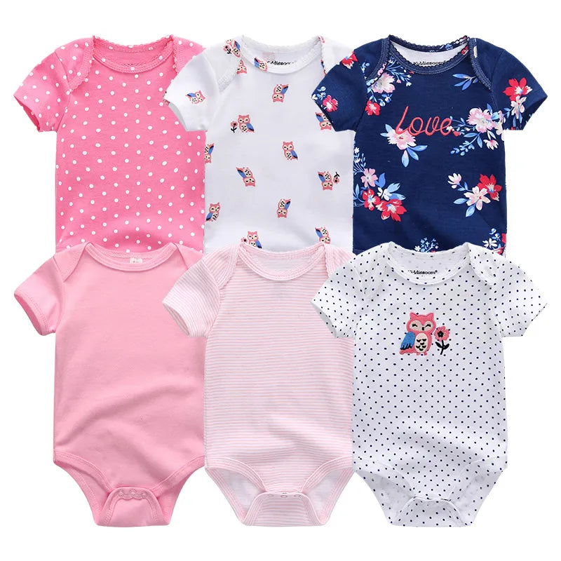 Combinaison bébé fille 6 pièces - Ensembles de printemps/été