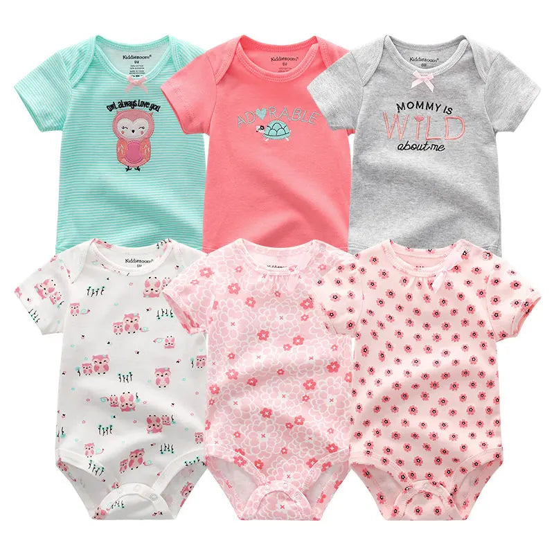 Combinaison bébé fille 6 pièces - Ensembles de printemps/été