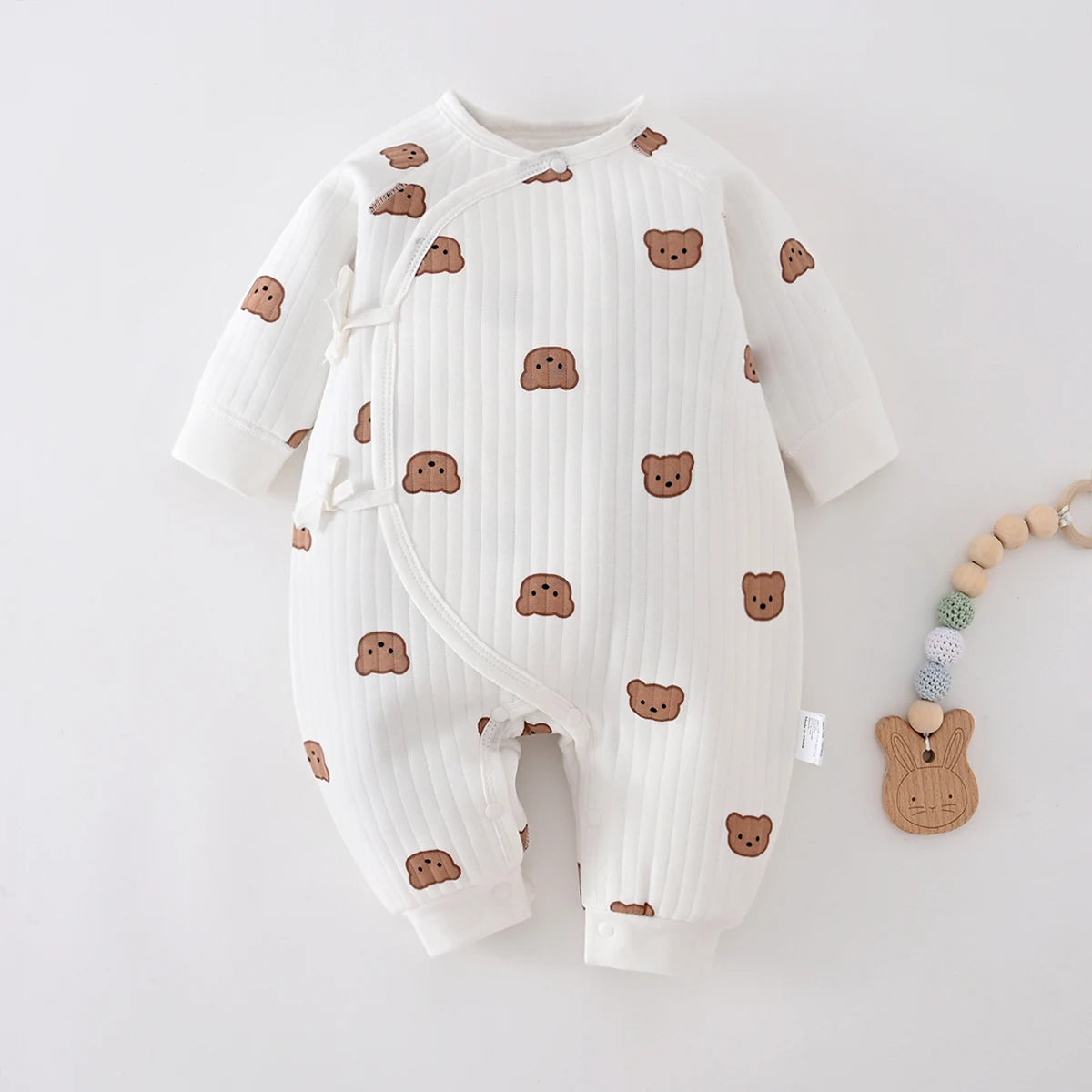 barboteuse pour garçons et filles, épais de printemps et d'automne