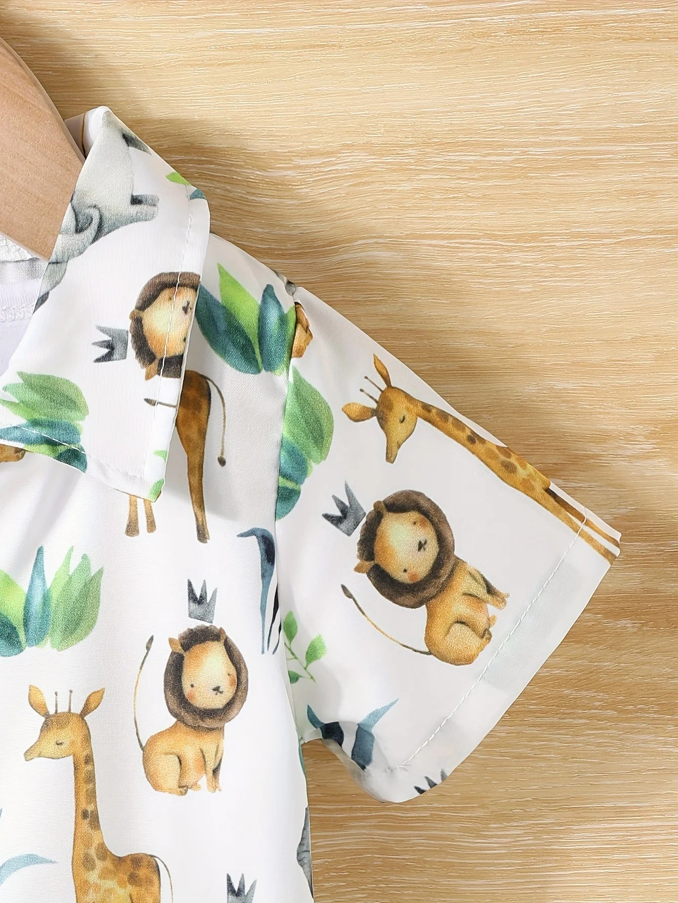 Ensemble été bébé garçon - Chemise et short 2 pièces
