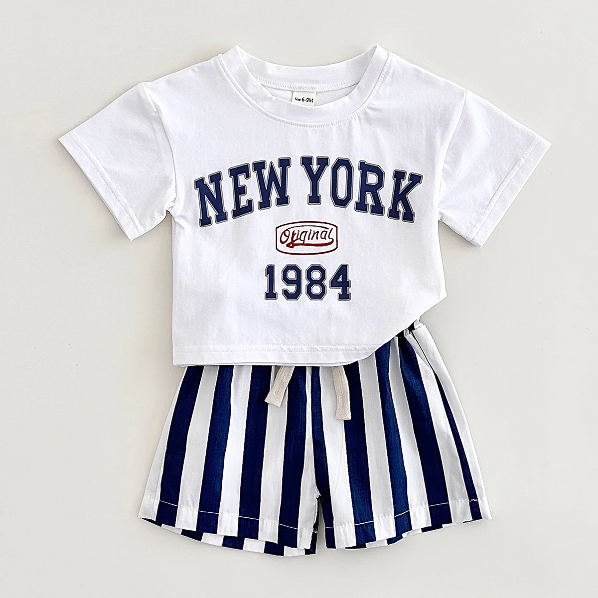 Ensemble t-shirt à manches courtes et short garçon
