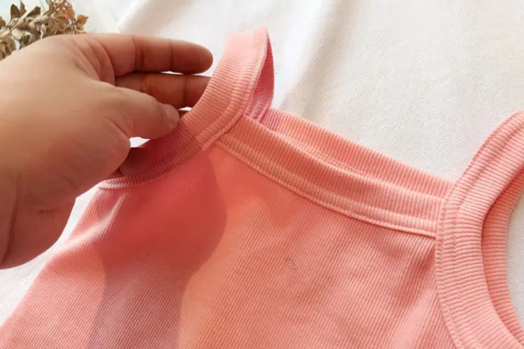 Ensemble été bébé fille - Débardeur et short 2 pièces