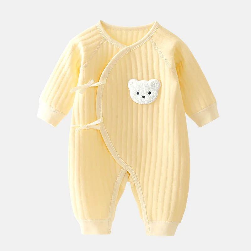barboteuse pour garçons et filles, épais de printemps et d'automne