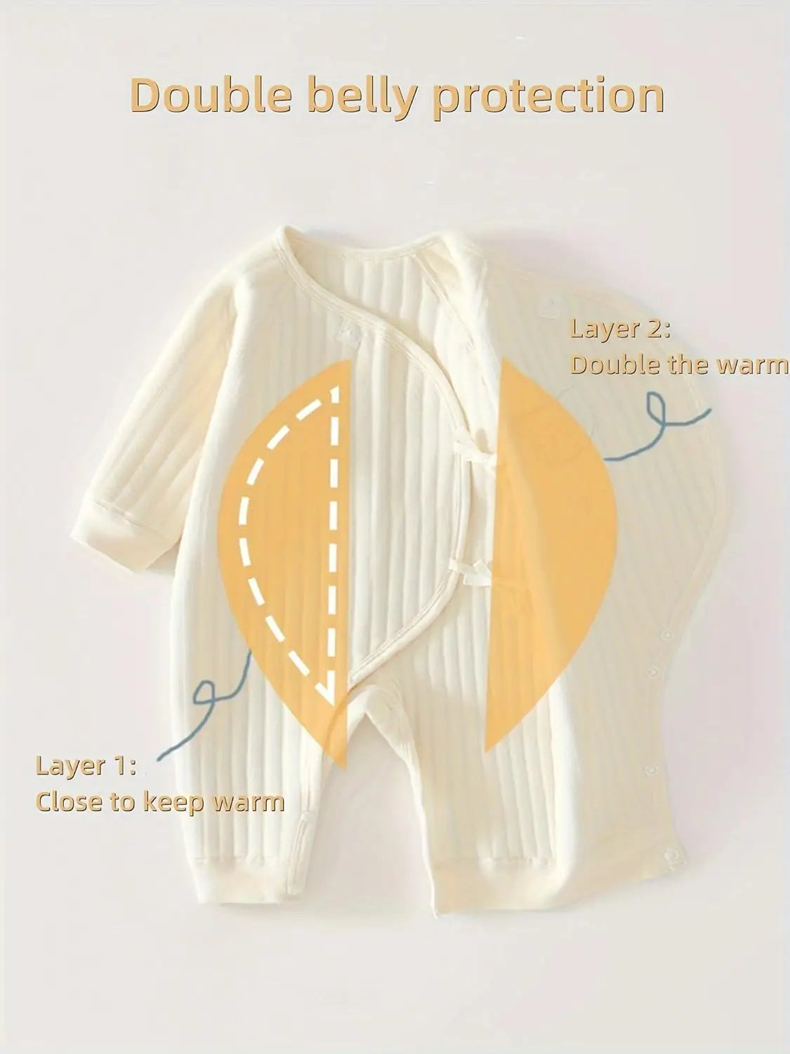 barboteuse pour garçons et filles, épais de printemps et d'automne