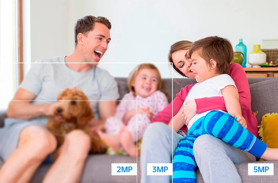 Caméra de surveillance WiFi 4K intelligente - KERUI