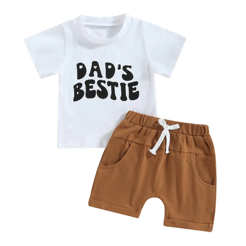 Ensemble court été pour bébé garçon - Haut et short