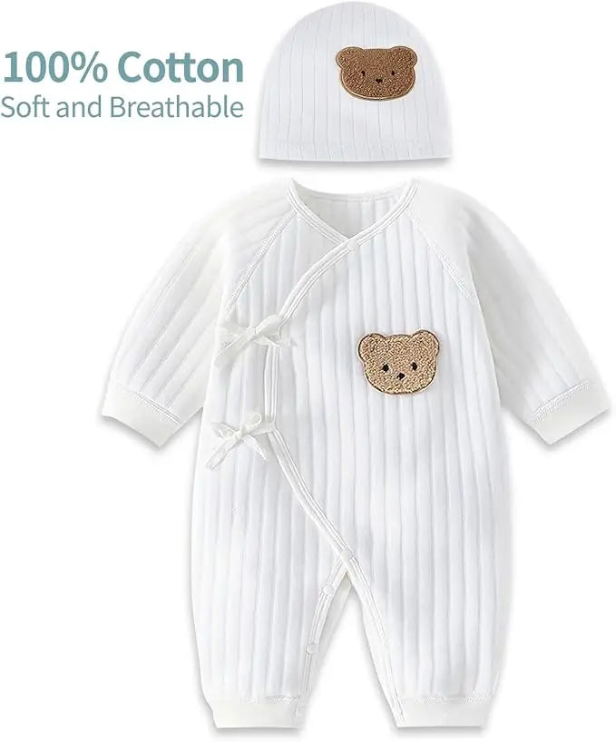 barboteuse pour garçons et filles, épais de printemps et d'automne