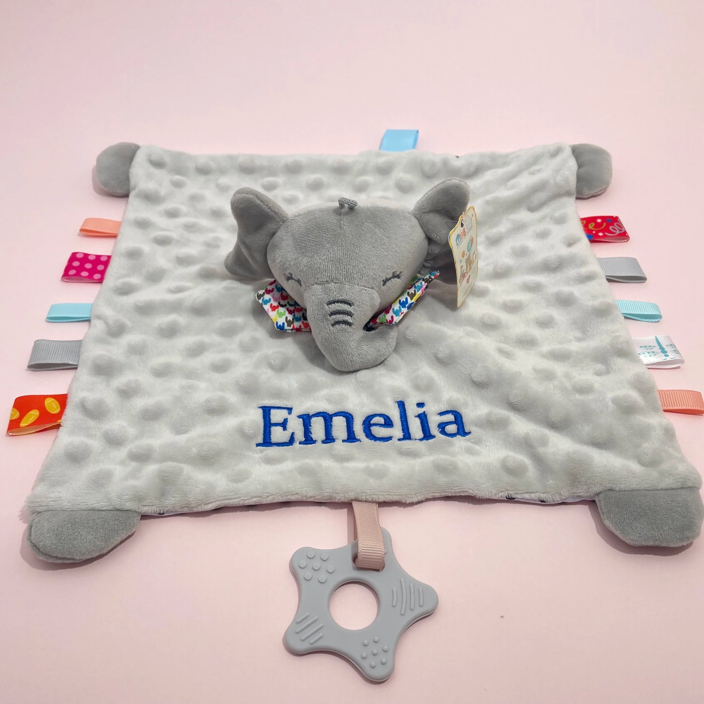 Couverture personnalisée avec doudou pour bébé,
