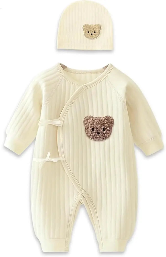 barboteuse pour garçons et filles, épais de printemps et d'automne