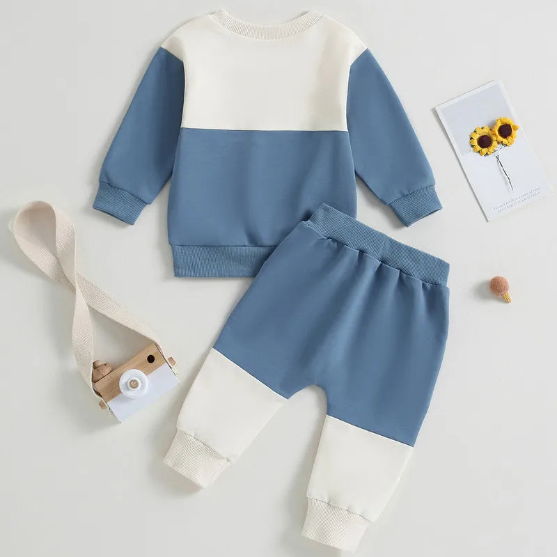 Ensemble bébé garçon - Sweat à manches longues et pantalon