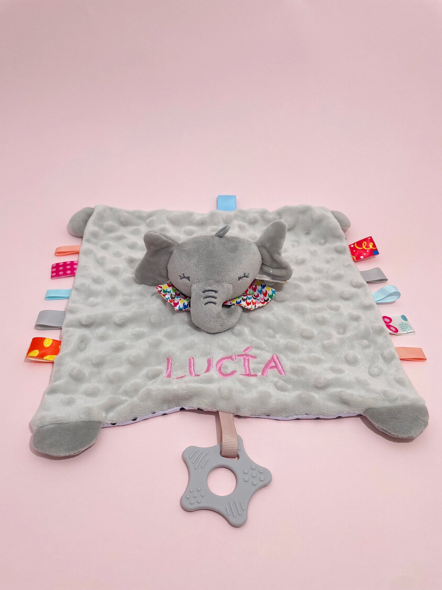 Couverture personnalisée avec doudou pour bébé,