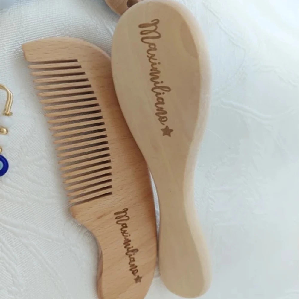 Brosse à cheveux personnalisée pour bébé