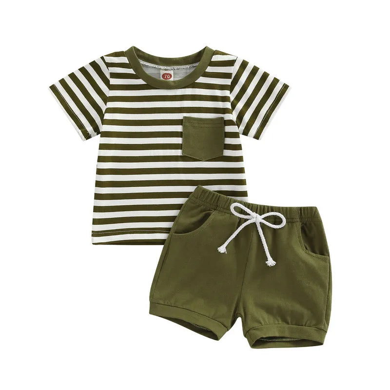 Ensemble court été pour bébé garçon - Haut et short