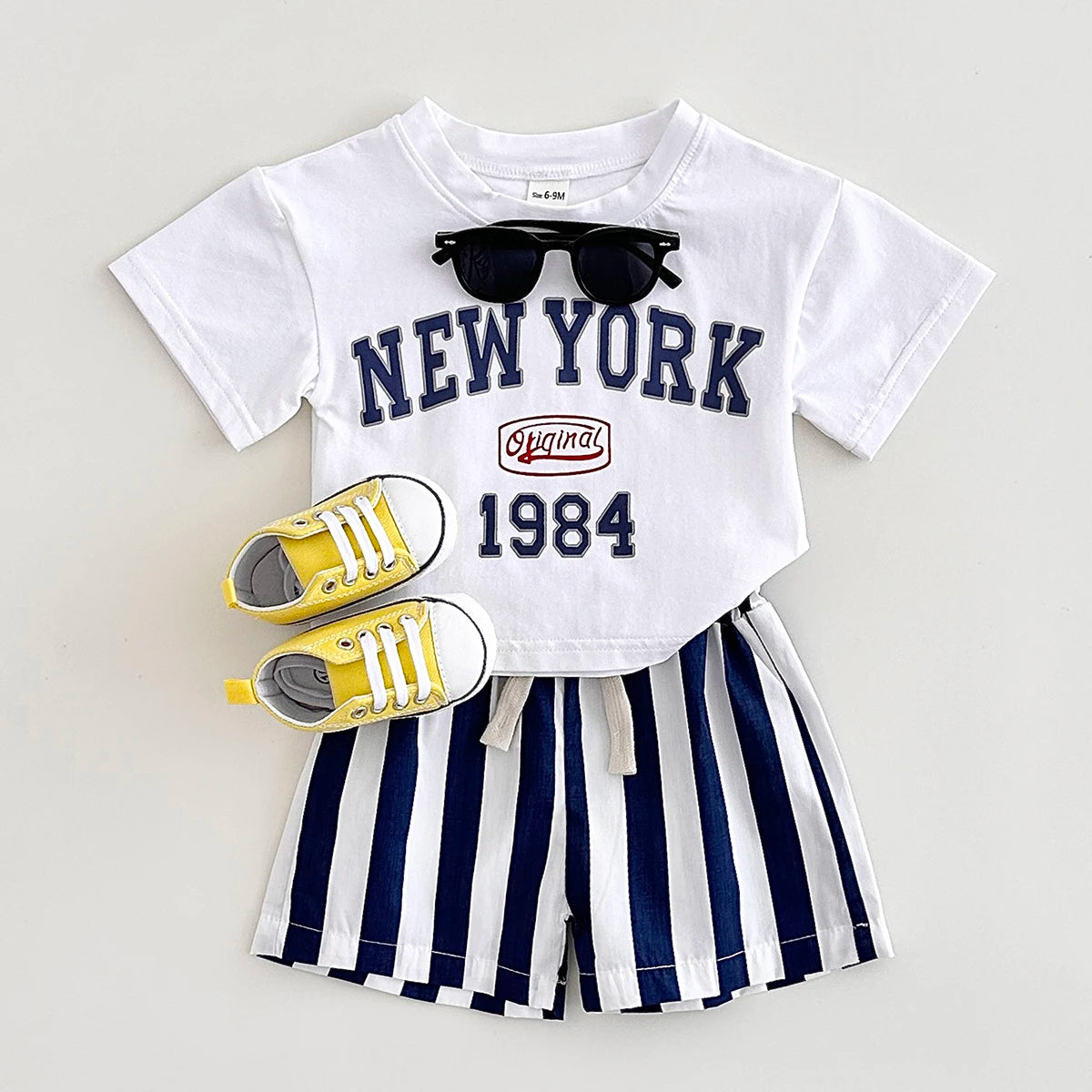 Ensemble t-shirt à manches courtes et short garçon