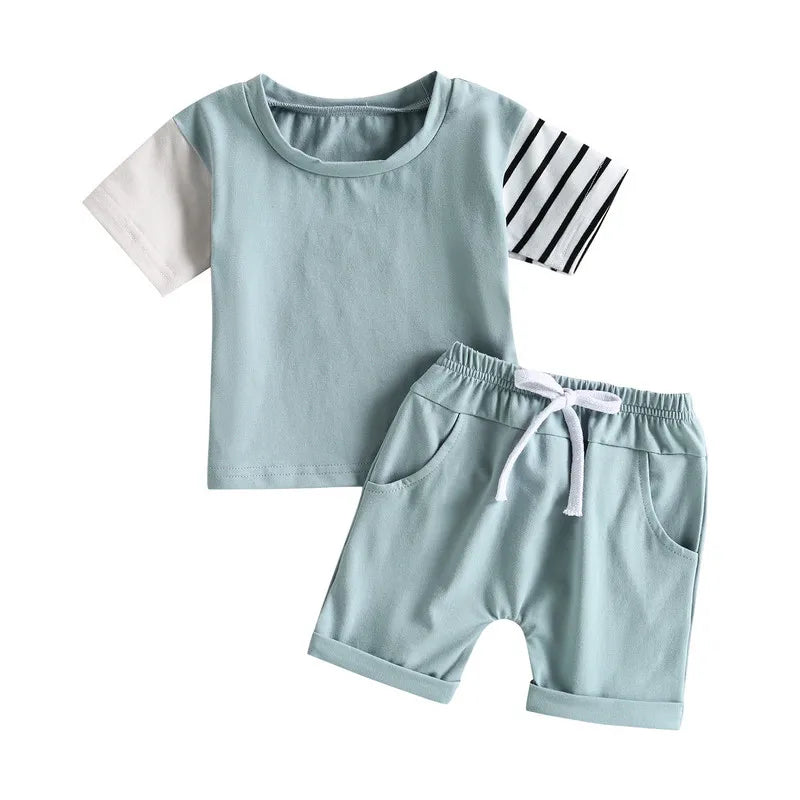 Ensemble court été pour bébé garçon - Haut et short