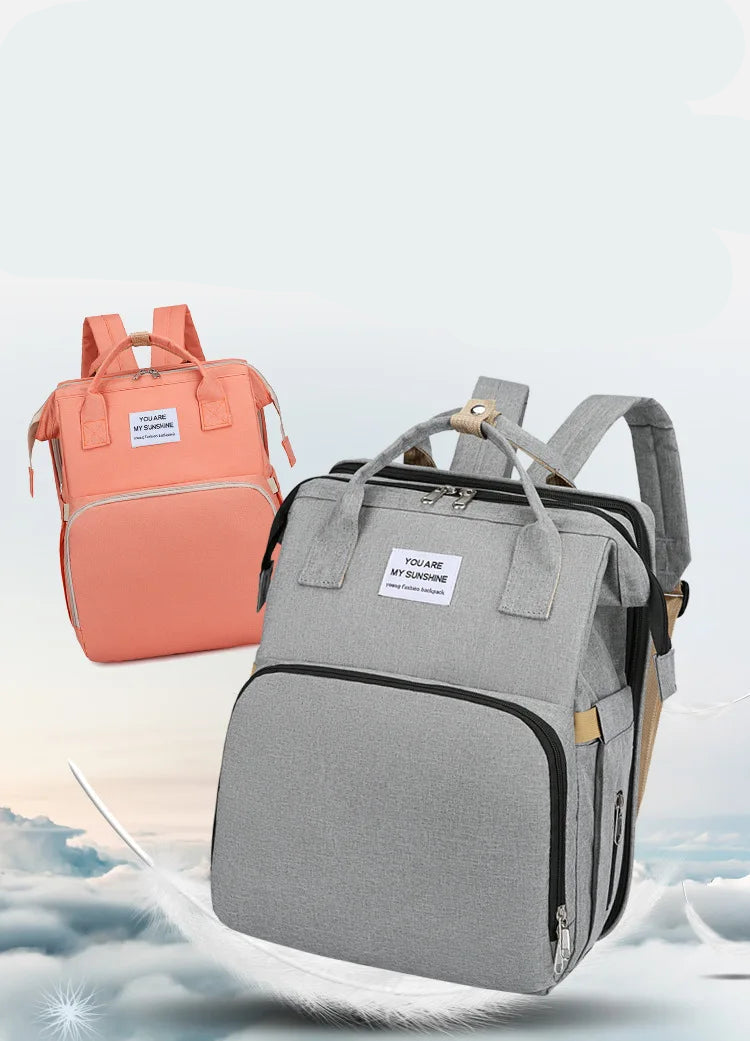 Sac de maman pliant Portable pliant berceau lit grande capacité