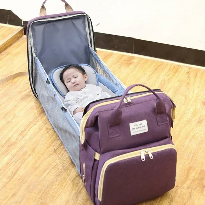 Sac de maman pliant Portable pliant berceau lit grande capacité