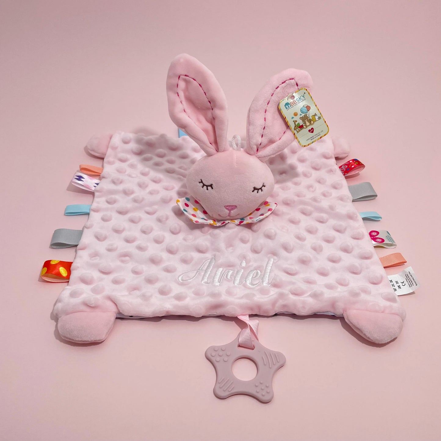 Couverture personnalisée avec doudou pour bébé,
