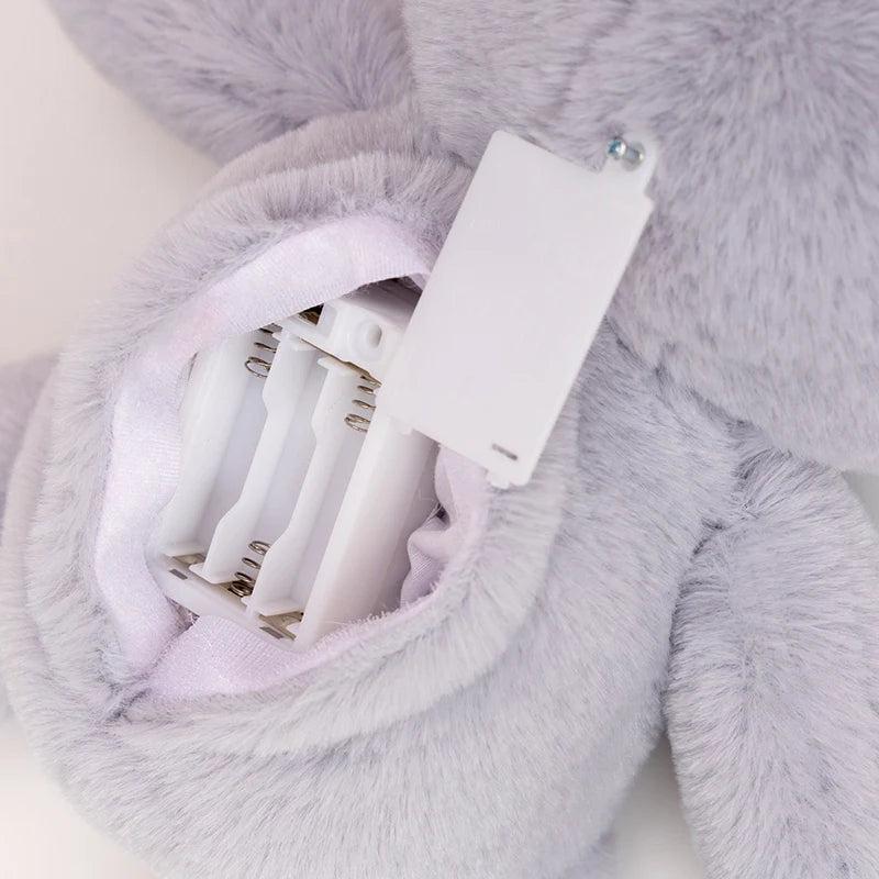 Poupée en peluche paresseux apaisant, Animal respiratoire, musique apaisante et lumineux