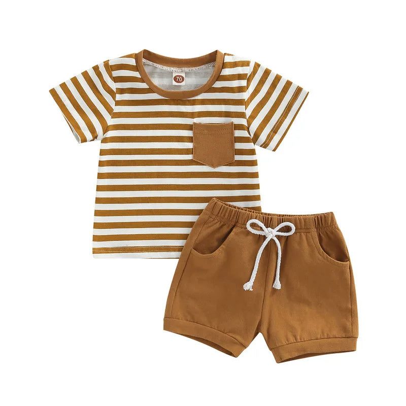 Ensemble court été pour bébé garçon - Haut et short