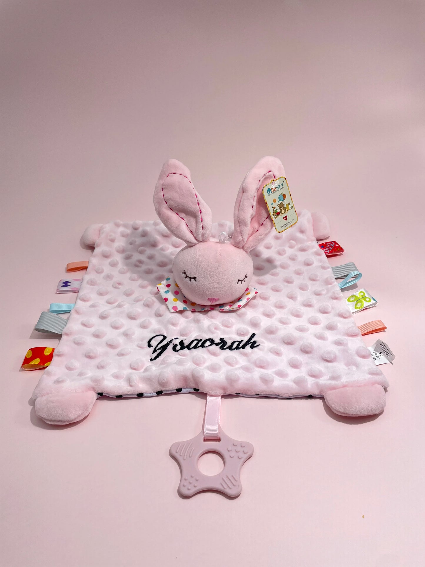 Couverture personnalisée avec doudou pour bébé,