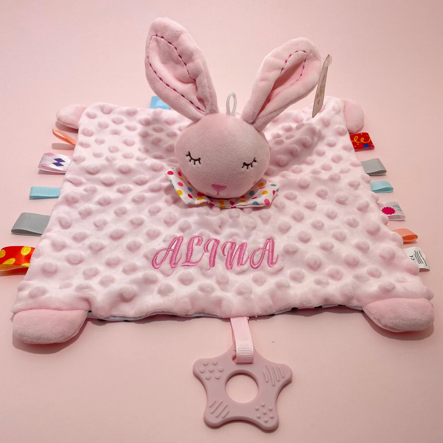 Couverture personnalisée avec doudou pour bébé,
