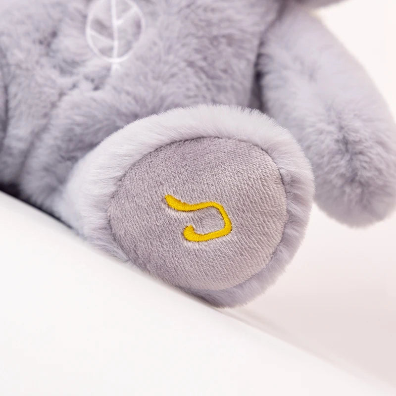 Poupée en peluche paresseux apaisant, Animal respiratoire, musique apaisante et lumineux