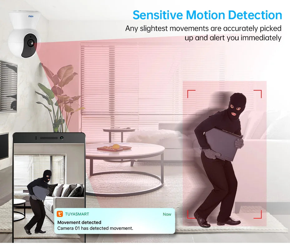 Caméra de surveillance WiFi 4K intelligente - KERUI