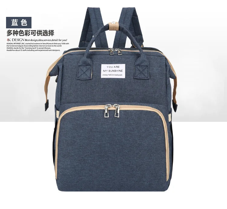 Sac de maman pliant Portable pliant berceau lit grande capacité