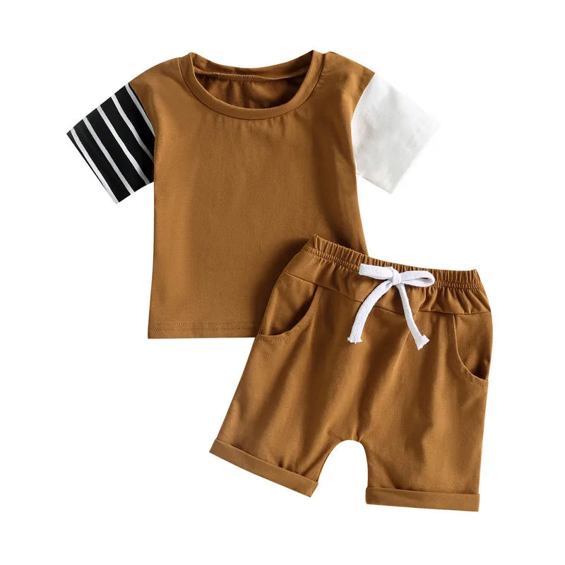 Ensemble court été pour bébé garçon - Haut et short