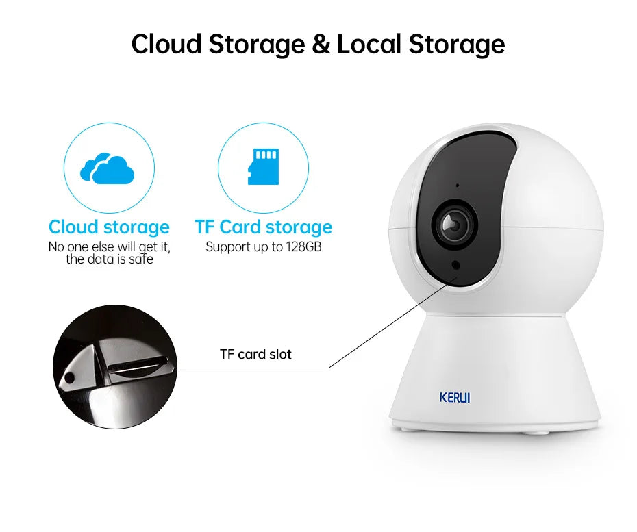 Caméra de surveillance WiFi 4K intelligente - KERUI