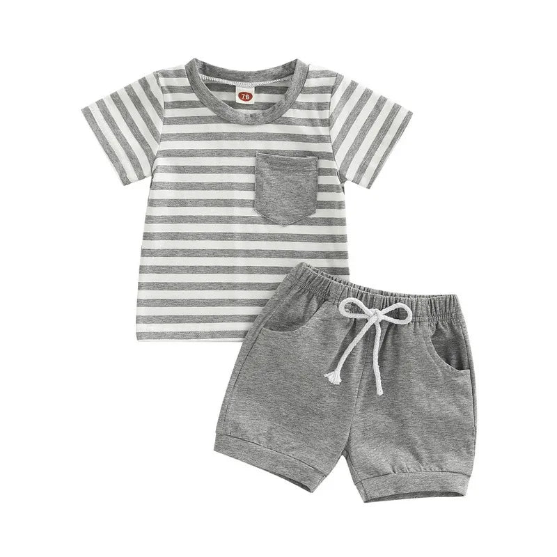 Ensemble court été pour bébé garçon - Haut et short