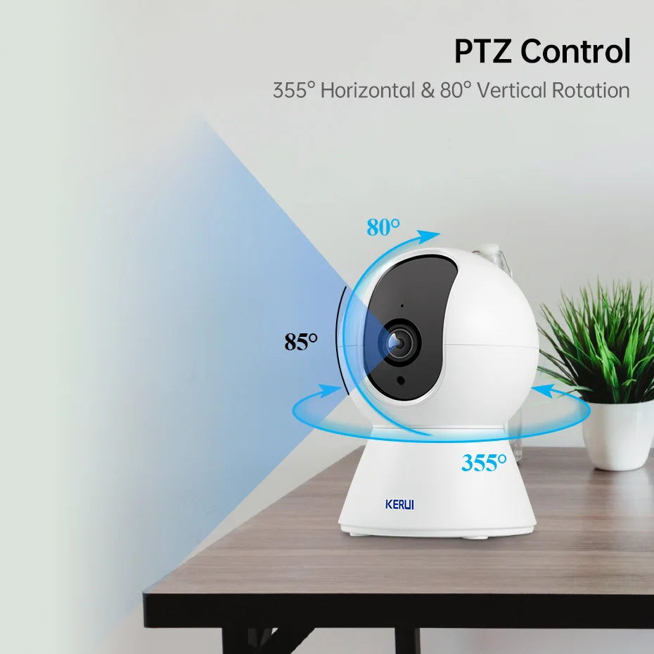 Caméra de surveillance WiFi 4K intelligente - KERUI