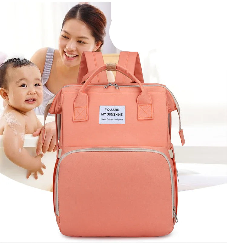 Sac de maman pliant Portable pliant berceau lit grande capacité
