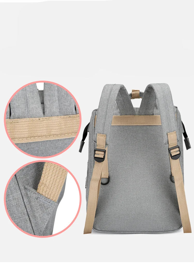 Sac de maman pliant Portable pliant berceau lit grande capacité