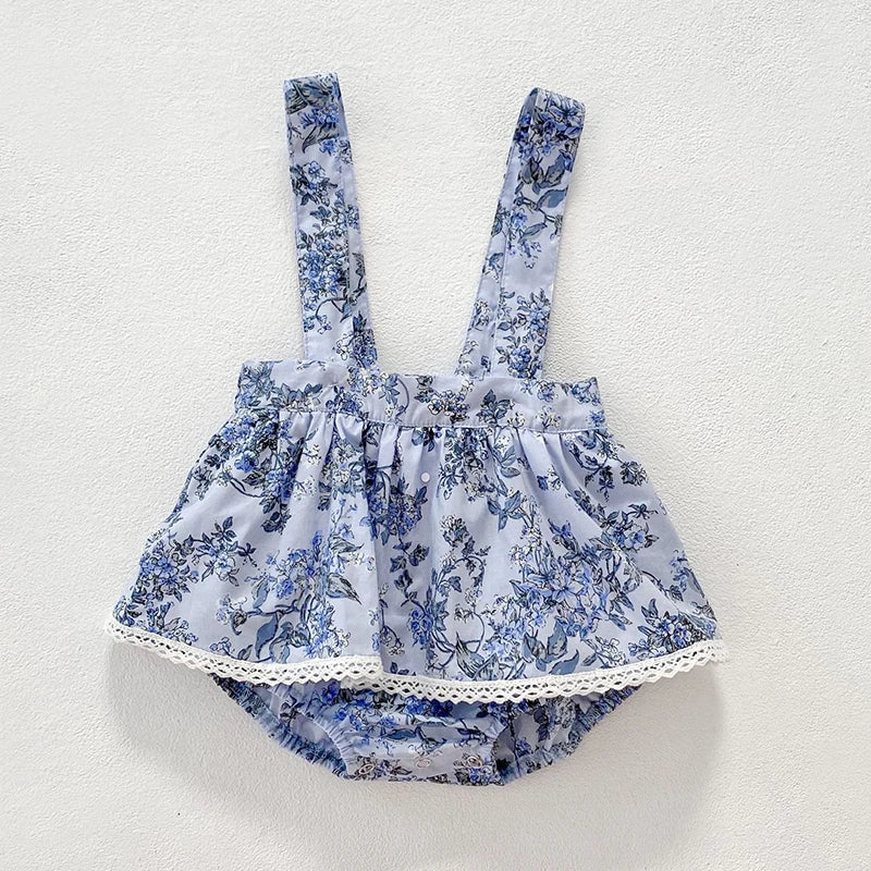 Ensemble été bébé fille - Haut + short 2 pièces