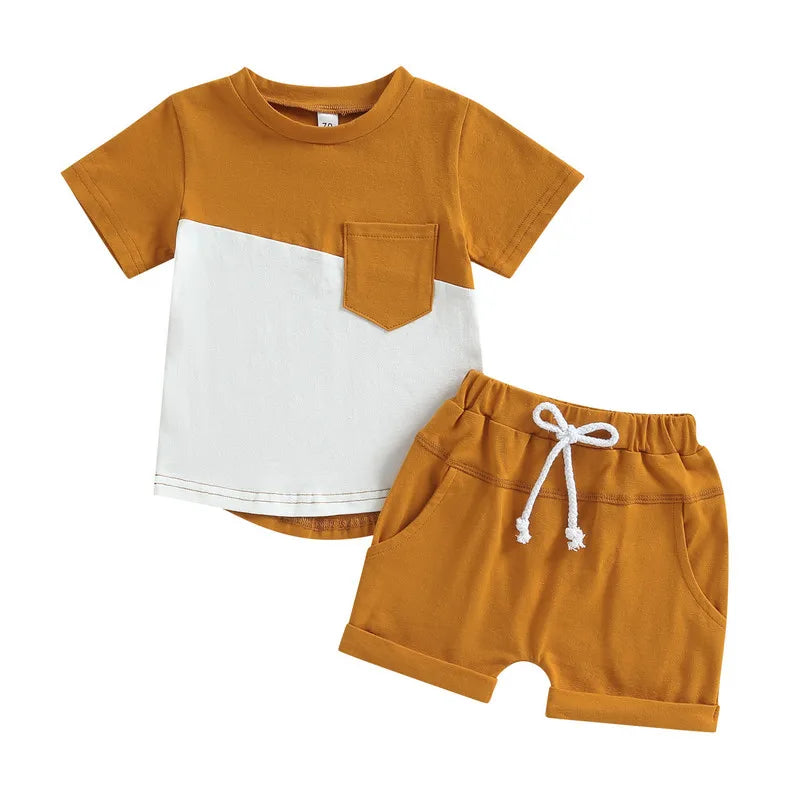 Ensemble court été pour bébé garçon - Haut et short