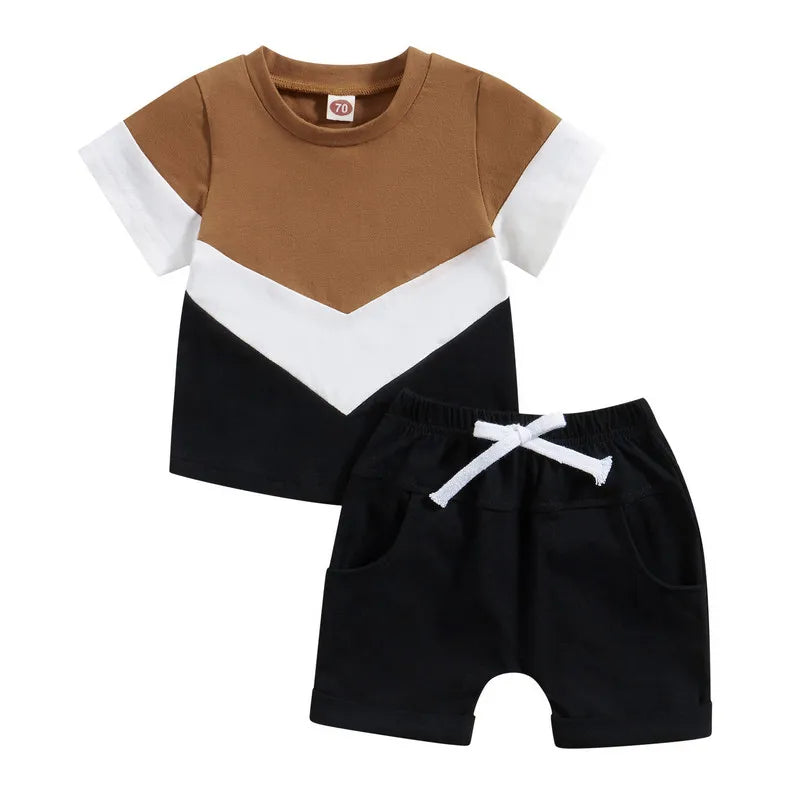 Ensemble court été pour bébé garçon - Haut et short
