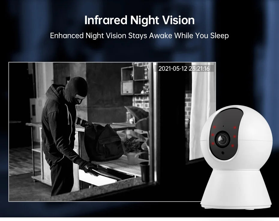 Caméra de surveillance WiFi 4K intelligente - KERUI