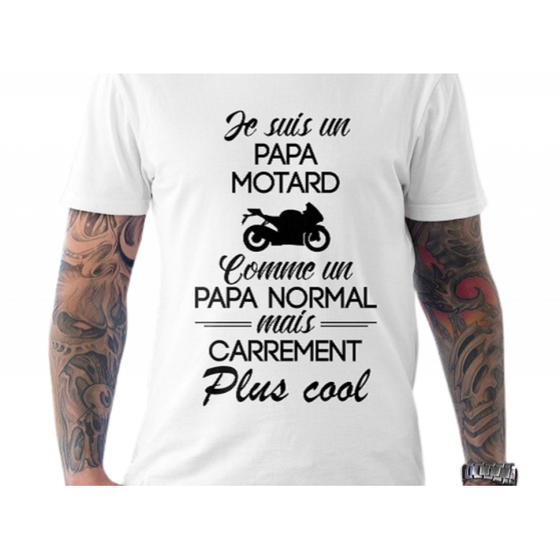 T-shirts manche courte personnalisable "papa cool"