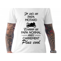 T-shirts manche courte personnalisable "papa cool"