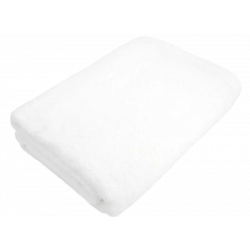 Serviette blanc personnalisable 70x140