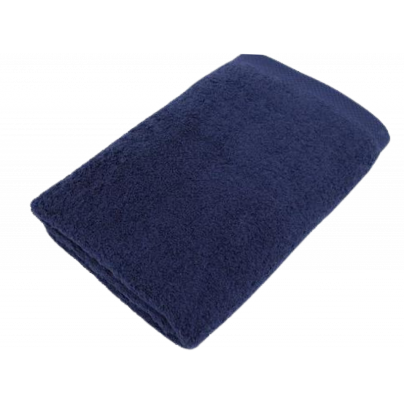 Serviette bleu personnalisable 70 x 140