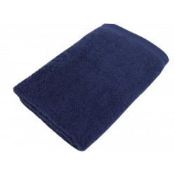 Serviette bleu personnalisable 70 x 140