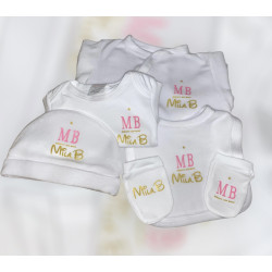 Coffret naissance 5 pièces personnalisé