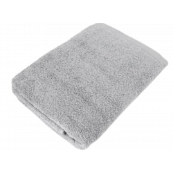 Serviette gris personnalisable 70x140